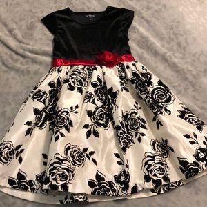 Girls formal christmas dress